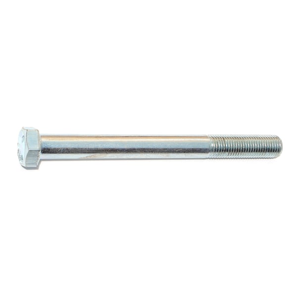 Midwest Fastener Grade 5, 3/8"-24 Hex Head Cap Screw, Zinc Plated Steel, 4 in L, 50 PK 00512 - main